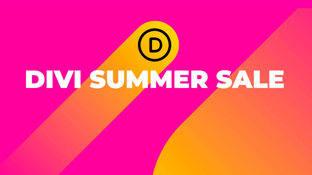 Divi Summer Sale 2022 – 20% sparen (diesen Theme und Page Builder muss man haben)