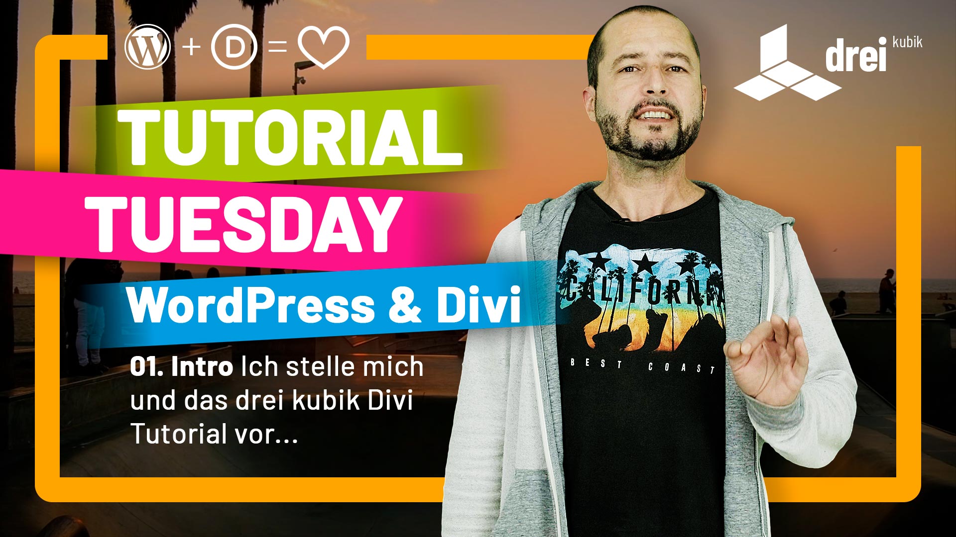 drei kubik – Tutorial Tuesday – WordPress & Divi Tutorial 2022 (deutsch) – WordPress Website selber machen