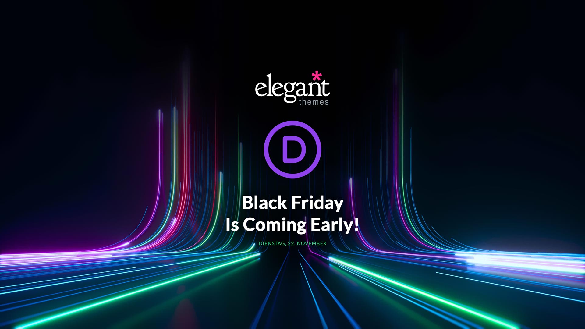 Elegantthemes Black Friday 2022 mit dem größten Divi Rabatt aller Zeiten